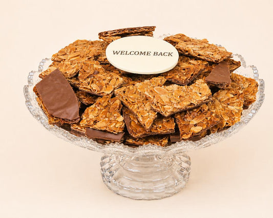 Caramelized Almonds Choco Plate