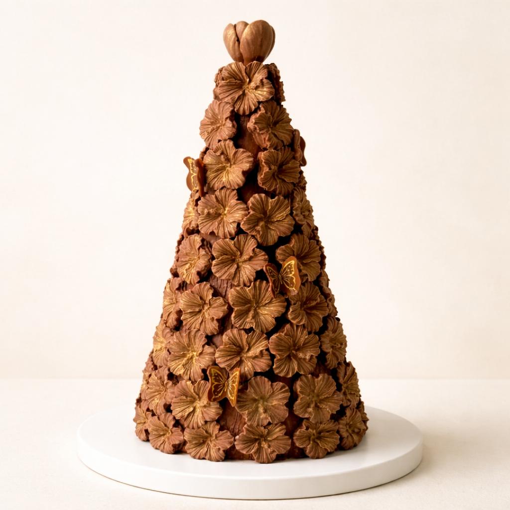 3D Flowers Tower