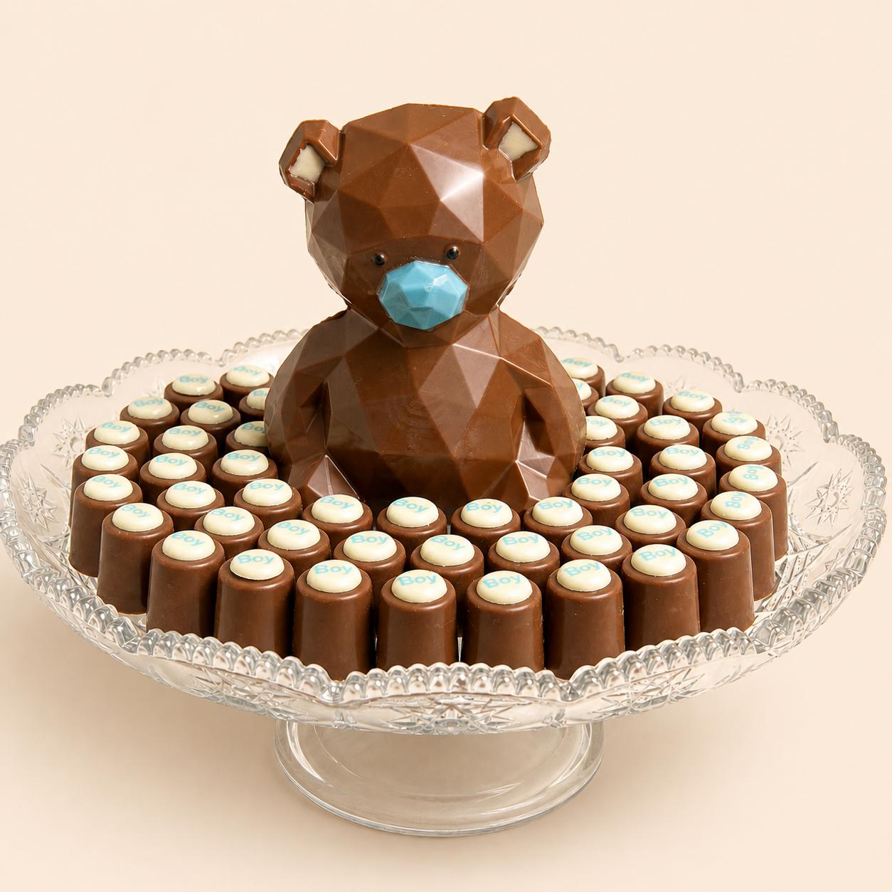 Cylinder Chocolate Tray - BOY
