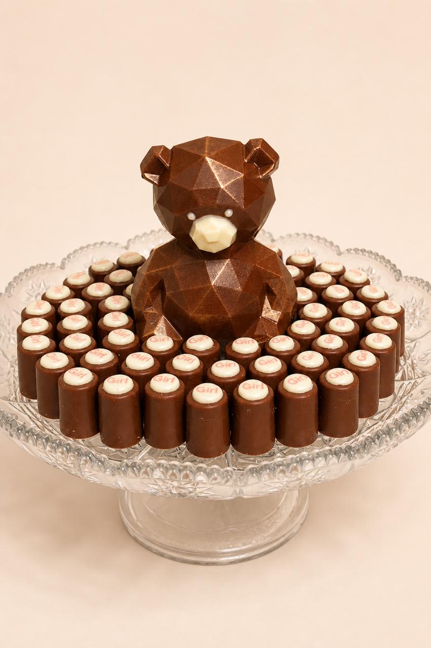 Cylinder Chocolate Tray - GIRL