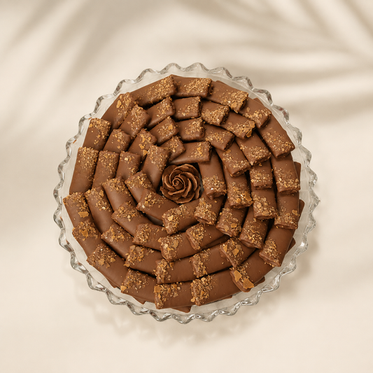 Crepe wafer plate